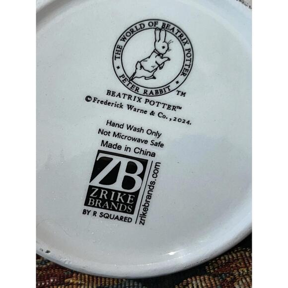 The World of Beatrix Potter PETER RABBIT 3D Jumbo Ceramic Mug ZRIKE BRANDS - Picture 8 of 10